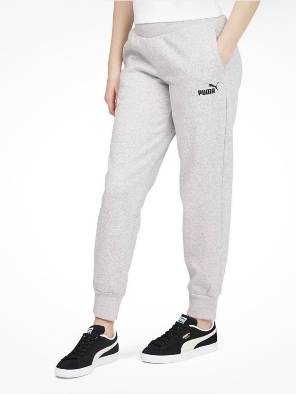 Puma Women's Gray Joggers Sz XL